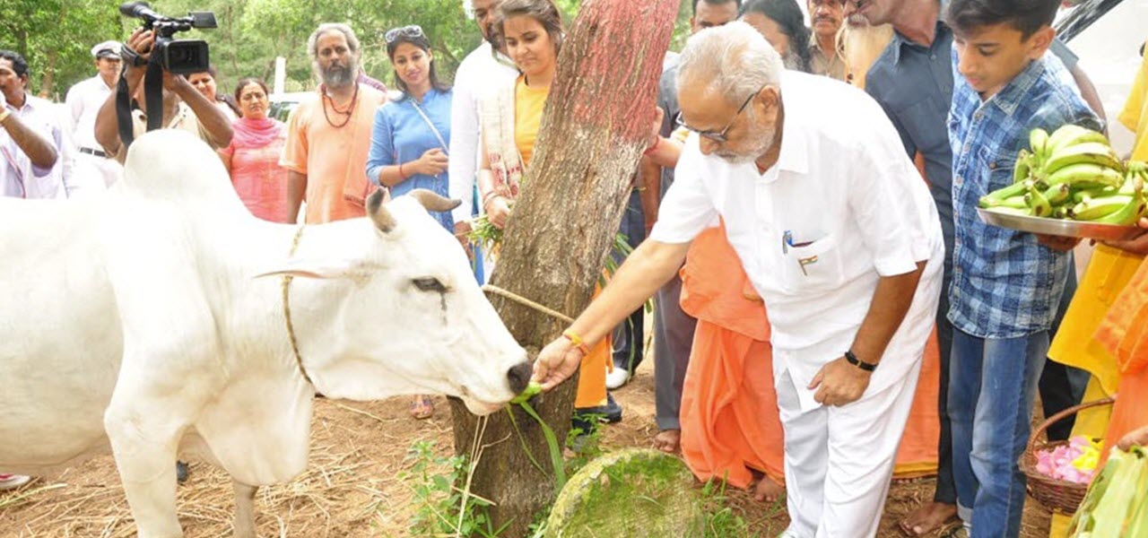 Odisha Governor At Odisha Gau Seva Samiti
